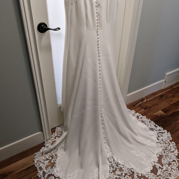 Sz 10 Sophia Tolli wedding dress - Picture 6 of 13